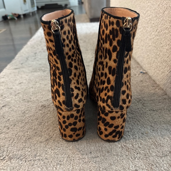 Jcrew Cheetah Print Hair Calf Booties - Picture 4 of 7